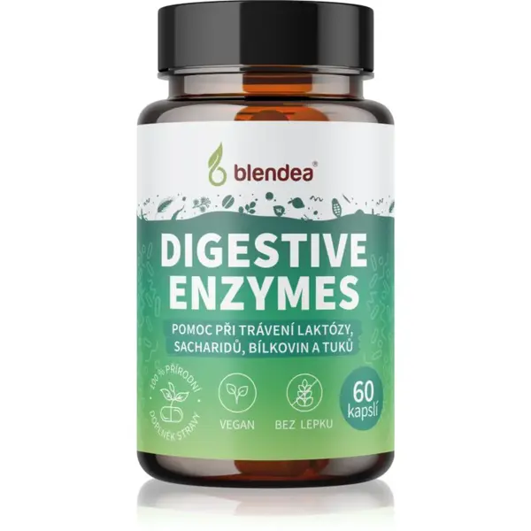 Blendea Digestive Enzymes kapsle pro podporu trávení 60 cps