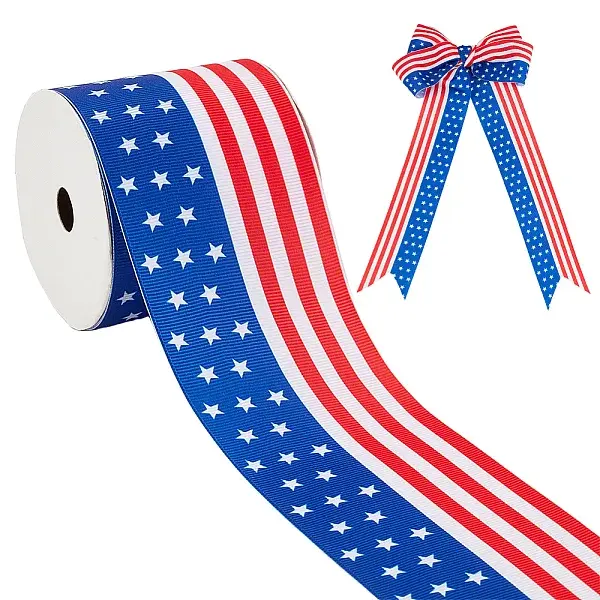 Independence Day Polyester Ribbon