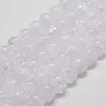 Natural Quartz Crystal Beads Strands