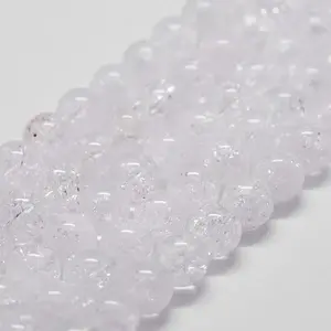 Natural Quartz Crystal Beads Strands