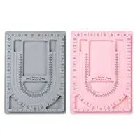 Plastic Flocked Bead Design Boards