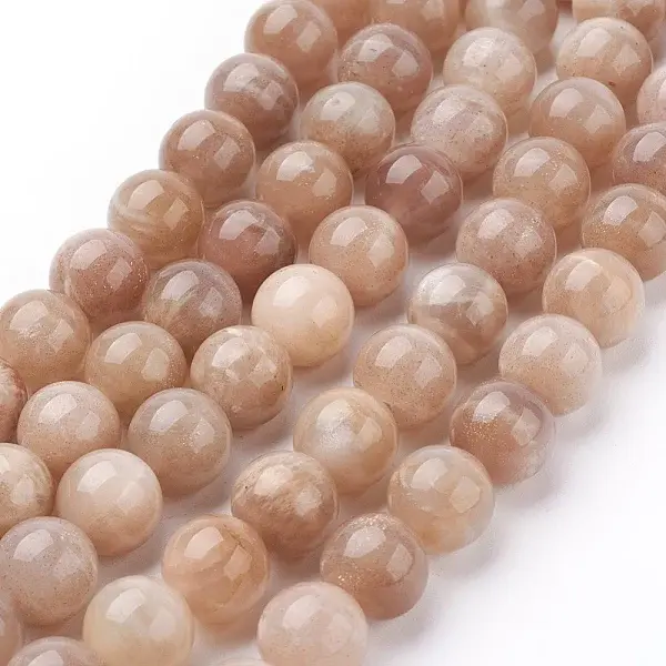 Natural Sunstone Beads Strands