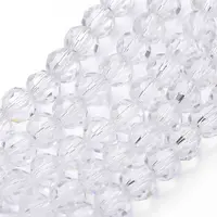 Transparent Glass Bead Strands