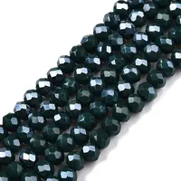 Electroplate Glass Beads Strands