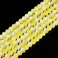 Transparent Glass Beads Strands