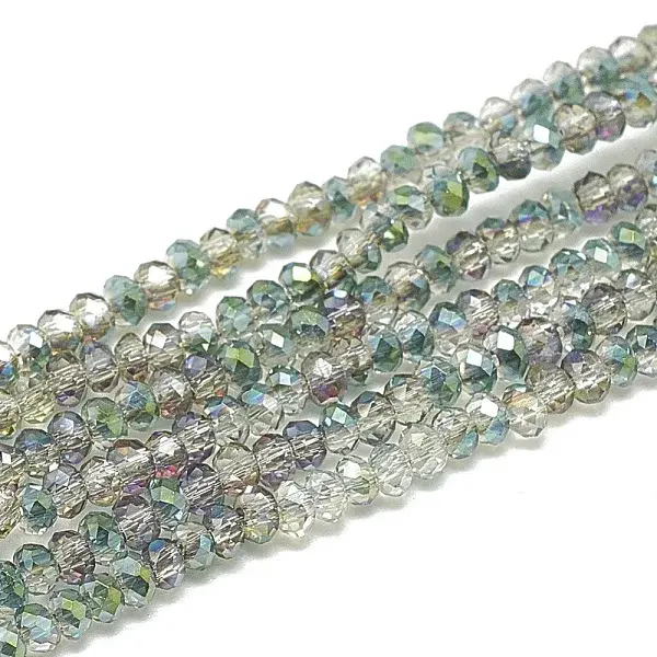 Electroplate Glass Beads Strands