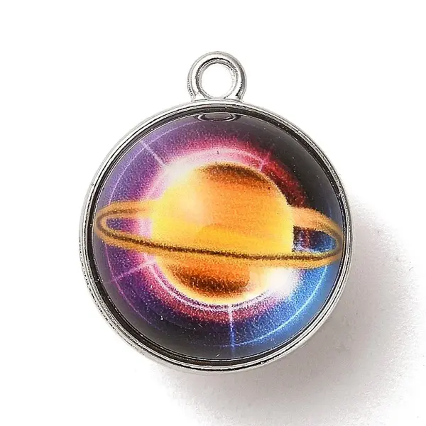Galaxy Theme Luminous Glass Ball Pendants