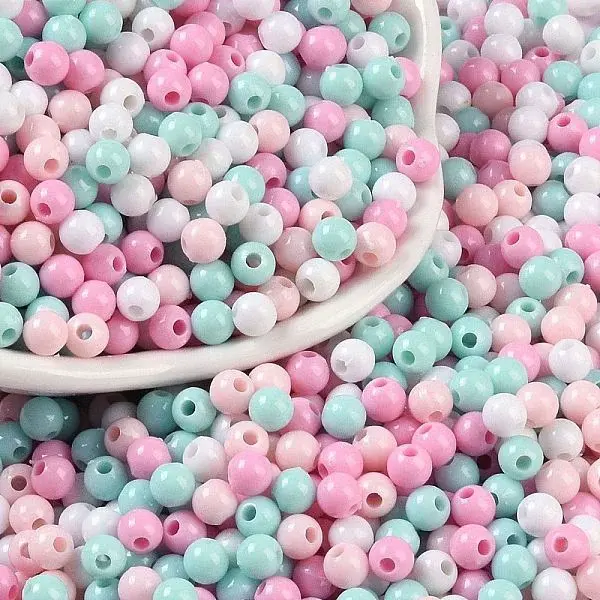 Opaque Acrylic Beads