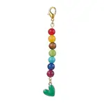 Alloy Enamel Heart Pendant Decorations