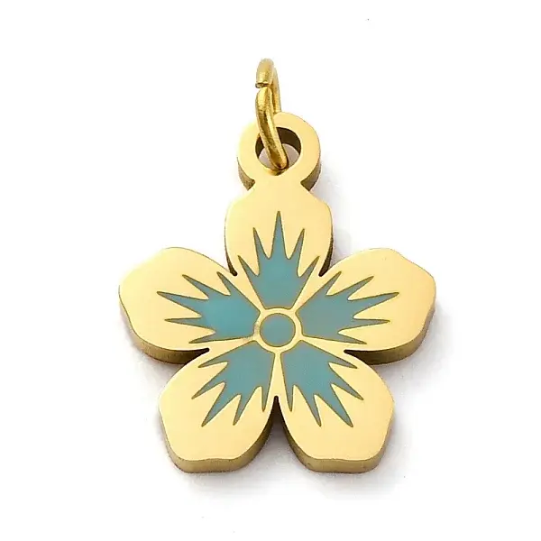 304 Stainless Steel Enamel Charms