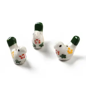 Handmade Printed Porcelain Beads