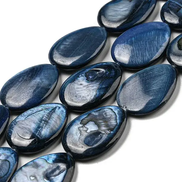 Dyed Natural Freshwater Shell Beads Strands