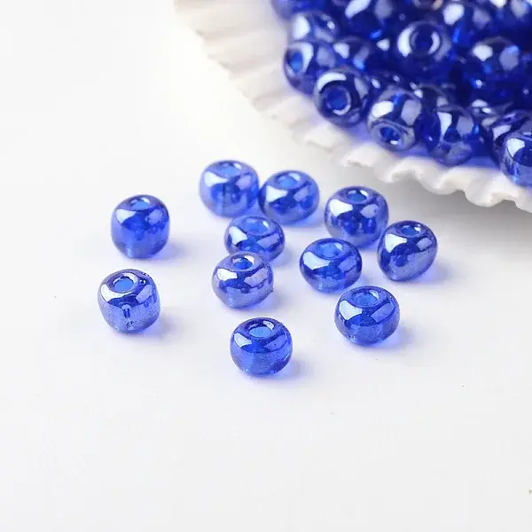 FGB 6/0 Grade A Round Glass Seed Beads