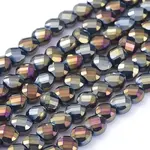 Electroplate Glass Beads Strands