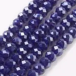Electroplate Glass Beads Strands