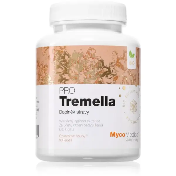 MycoMedica Tremella PRO podpora správného fungování organismu 90 cps