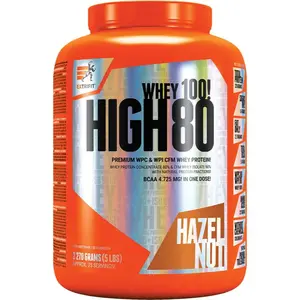 Extrifit High Whey 80 syrovátkový protein příchuť Hazelnut 1000 g