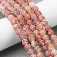 Natural Weathered Agate Beads Strands