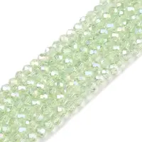 Electroplate Glass Beads Strands