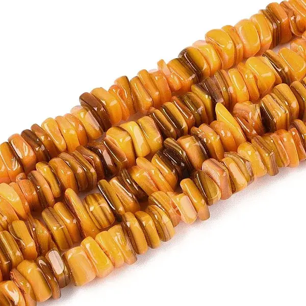 Natural Freshwater Shell Beads Strands