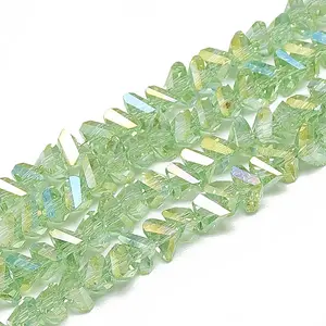 Electroplate Glass Beads Strands