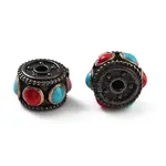 Brass Enamel Beads