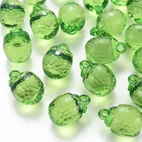 Autumn Theme Transparent Acrylic Pendants