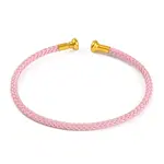 Braided Carbon Steel Wire Bracelet Making