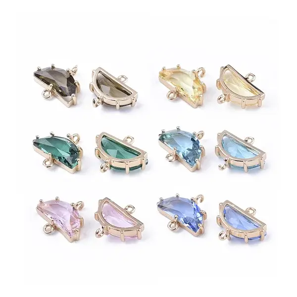 Transparent Glass Links connectors