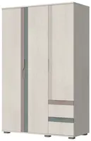 Dětská šatní skříň alegria - borovice/mix barev