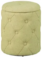 Puf s úložným prostorem ariel - zelená