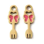 304 Stainless Steel Enamel Charms