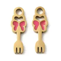 304 Stainless Steel Enamel Charms