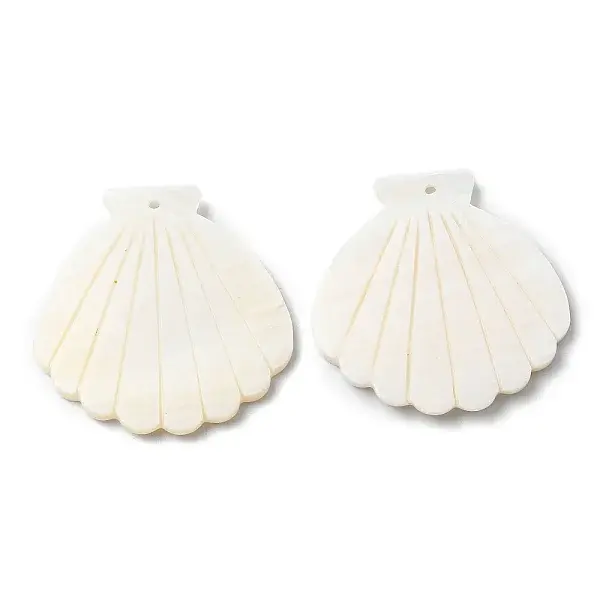 Natural Freshwater Shell Big Pendants