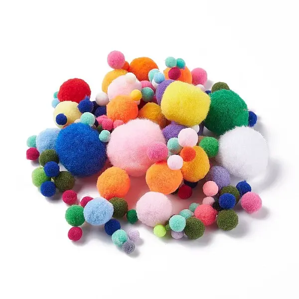 Fabric Yarn Pom Pom Balls