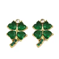 304 Stainless Steel Glass Pendants