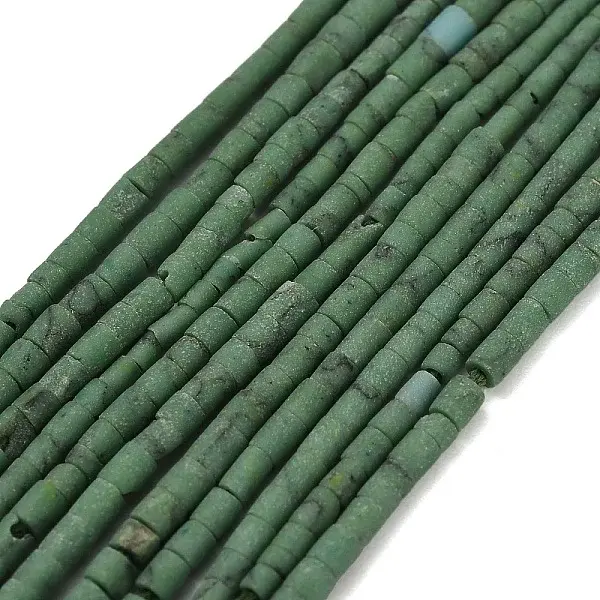 Dyed Synthetic Turquoise Beads Strands