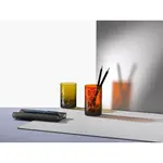 Stojánek na pera Crystalex Harmony oranžová/žlutá, Set 1