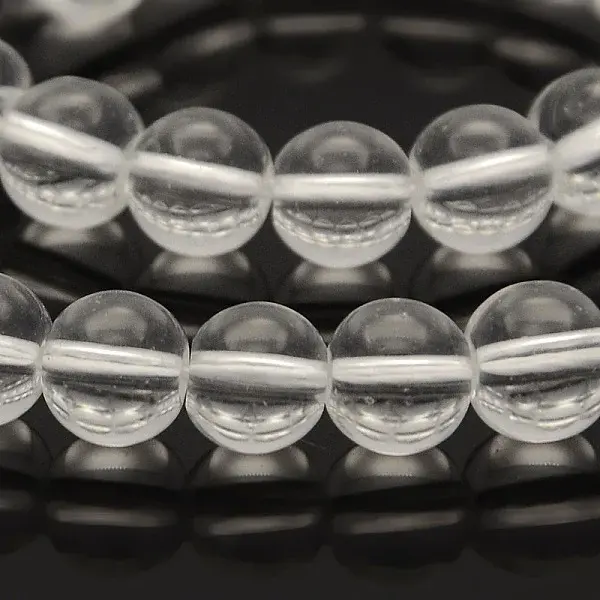 Round Glass Beads Strands