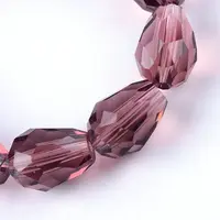 Transparent Glass Bead Strands
