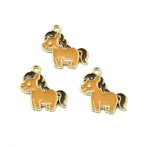 Zinc Alloy Enamel Pendants