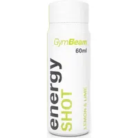 GymBeam Energy Shot podpora športového výkonu príchuť Lemon Lime 60 ml