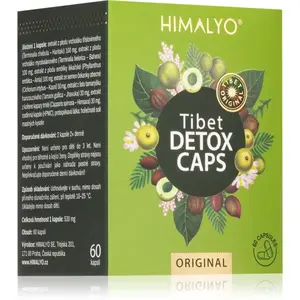 HIMALYO Tibet Detox Caps kapsuly na detoxikáciu organizmu a podporu imunity 60 cps