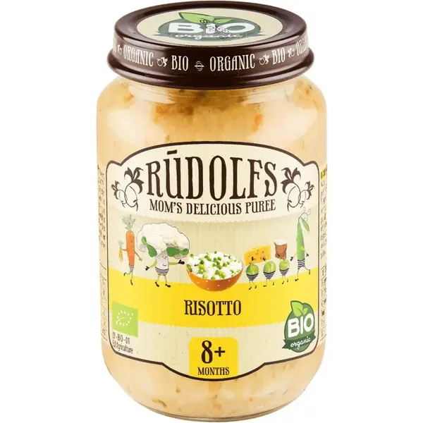 Rudolf’s BIO rizoto detský príkrm 190 g