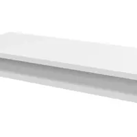 Přídavné police tiana - bílá