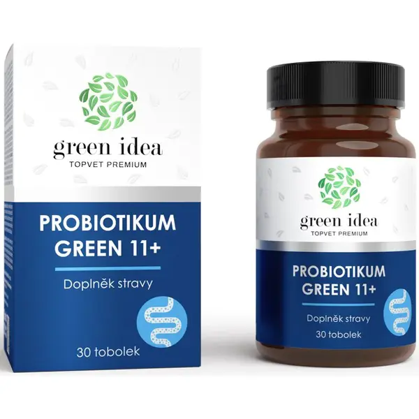 Green Idea Probiotikum green 11+ tobolky s probiotiky 30 tbl