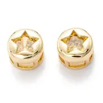 Real 18K Gold Plated Brass Inlaid Cubic Zirconia Multi-Strand Links