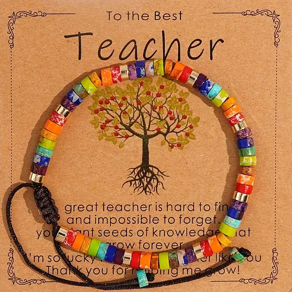 European and American Style Imperial Jasper Bracelet with Card