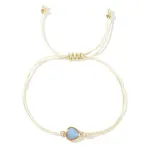 Elegant Golden Edge Glass Link Bracelets for Girlfriend and Family