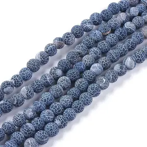 Natural Weathered Agate Beads Strands